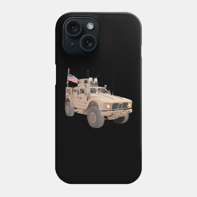 M-ATV MRAP Army Military Truck Phone Case by NorseTech