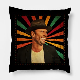 Baby Billy Smile // Vintage Style Pillow