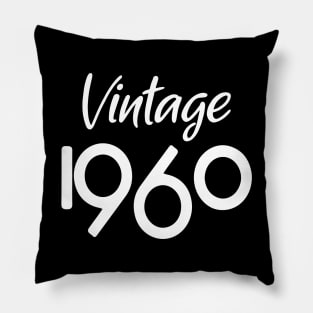 Vintage 1960 Pillow