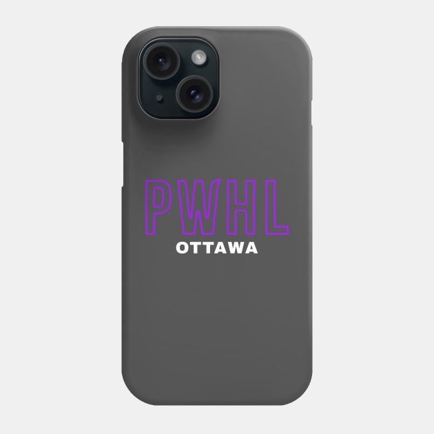 pwhl ottawa Phone Case by Crocodile Store