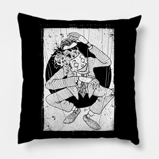 Puppet (White print) Pillow