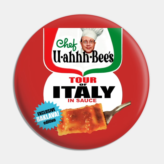 Uncle Bill's Tour of Italy Pin by SHOP.DEADPIT.COM 