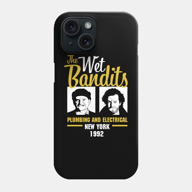 The Wet Bandits Plumbing and Electrical Phone Case by Meta Cortex