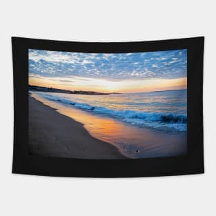 Thacher Island Surise Long Beach Gloucester MA Lighthouse Tapestry