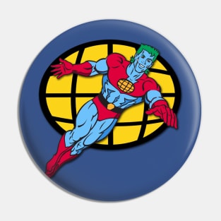 Captain Planet Pin