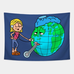 Save The Planet Tapestry