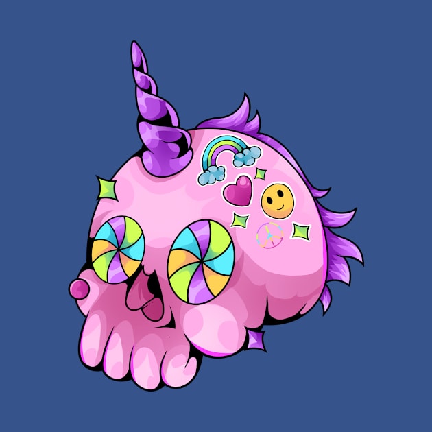 unicorn skull by Harsimran_sain