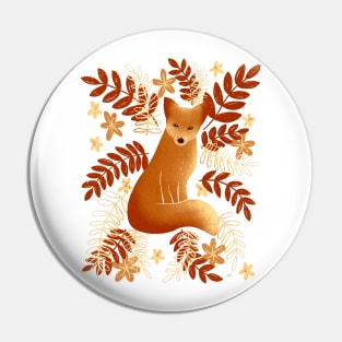 Modern Fox - Fall Pin