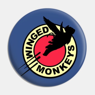 Winged monkeys Pin