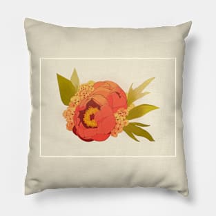 Peonies + FMN III Pillow