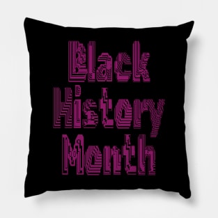 Black History Month Pillow