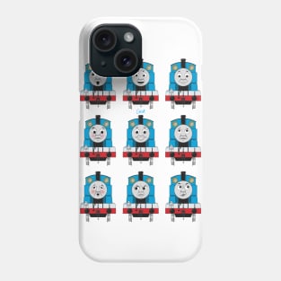 The Many Faces Of Thomas Phone Case
