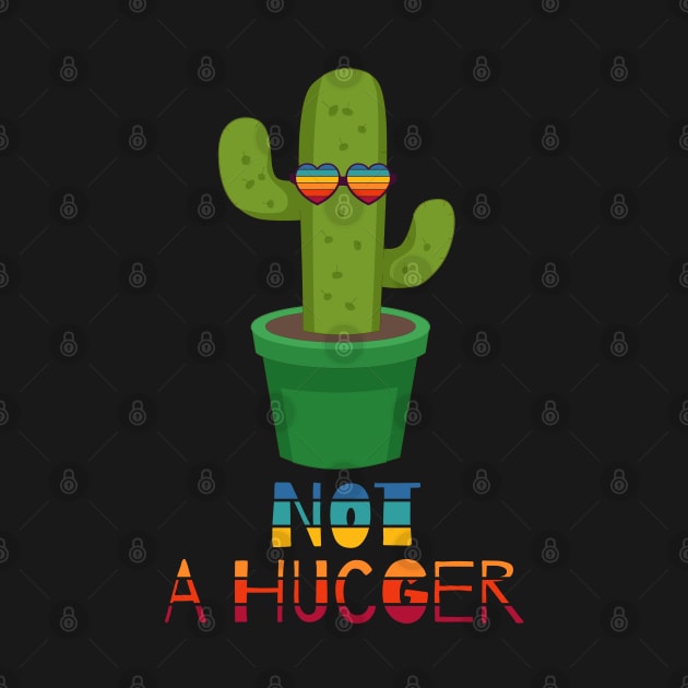 Not A Hugger Funny Sarcastic cactus by heidiki.png