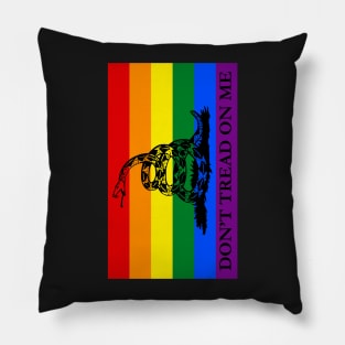 Don't Tread on Me Gadsden Flag Pillow