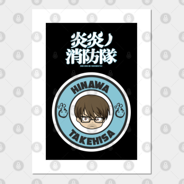 Fire Force Takehisa Hinawa Chibi Fire Force Posters And Art Prints Teepublic 5th special fire brigade arc. usd
