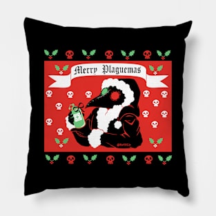 A Plague Christmas Pillow