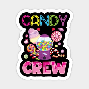 Candy Crew Costume Sweetie Candy Squad For Men Women Kids Magnet