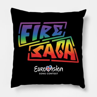 Fire Saga Logo (instrument case version) Pillow