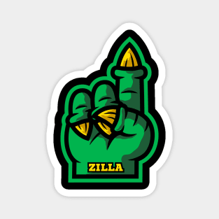 Kaiju Foam Finger 1 Magnet