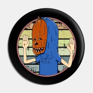 Beavis Pumpkinhead Pin