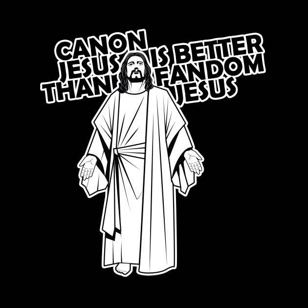 Canon Jesus is better than Fandom Jesus by Taversia