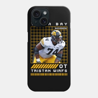 TRISTAN WIRFS - OT - TAMPA BAY BUCCANEERS Phone Case