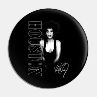 Whitney Houston 80s 90s Vintage Pin