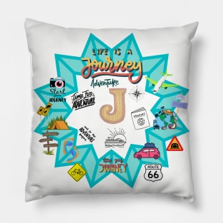life is a journey Pillow