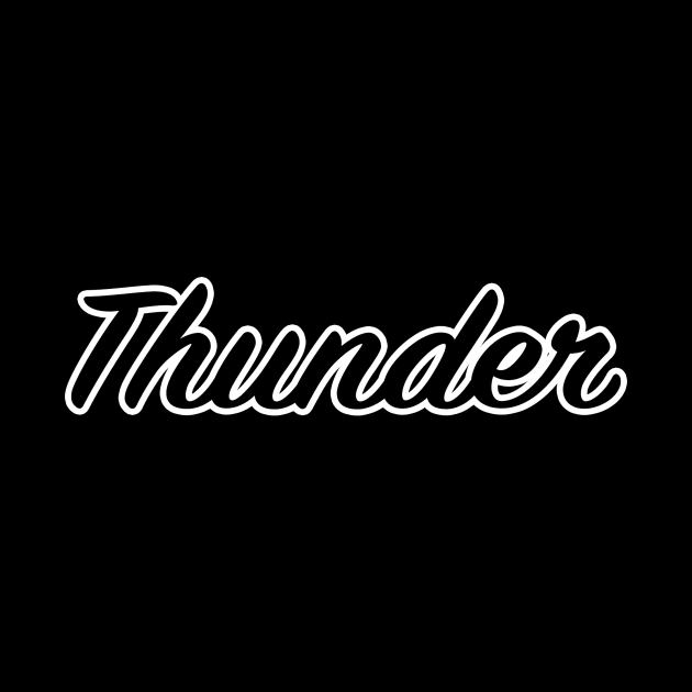 Thunder by lenn