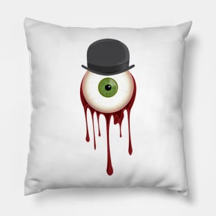 A Clockwork Eyeball Pillow