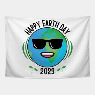 Happy Earth Day 2023 Funny Earth Day T-Shirt Tapestry