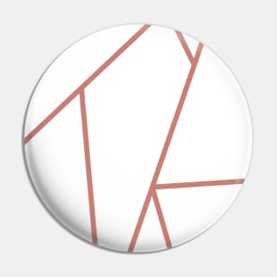 Copper and white geometric background Pin