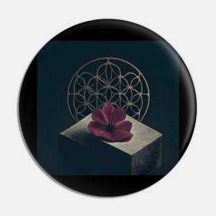 Flower Of Life - Block Pin