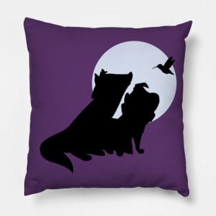 Blue Corn Moon Pillow