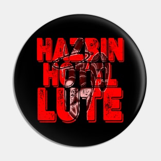 Bloody Hazbin Hotel Lute Pin