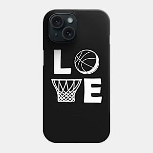 Basketball Love Design Phone Case