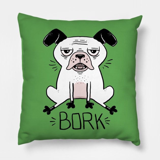 Bork Pillow by Unihorse