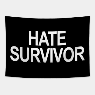 Hate Survivor Tapestry