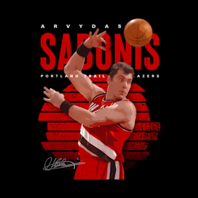 Arvydas Sabonis by lam-san-dan