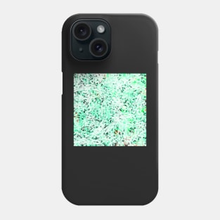 Leaves pattern green Phone Case