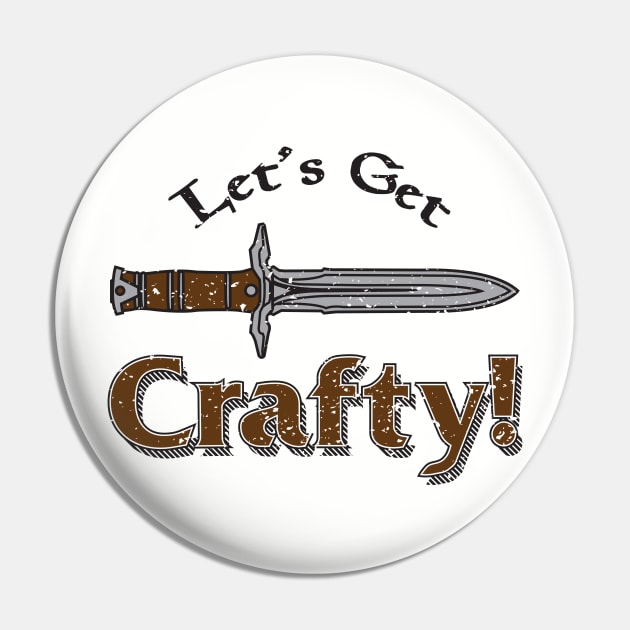 Let's Get Crafty Pin by OBSUART