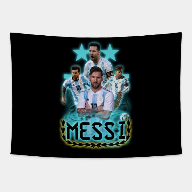 Messi Argentina FC Tapestry by 730