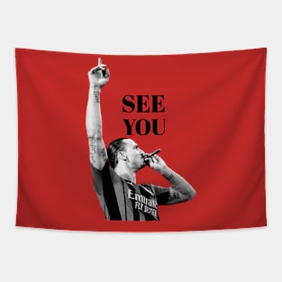 Zlatan Ibrahimovic Goodbye Tapestry