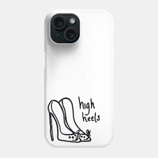 high heels Phone Case