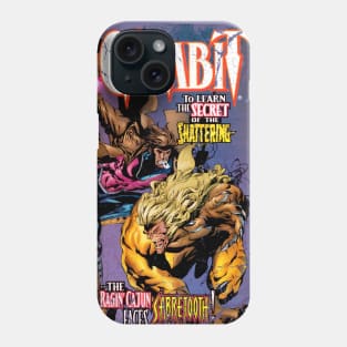 Gambit Vs Sabretooth Phone Case