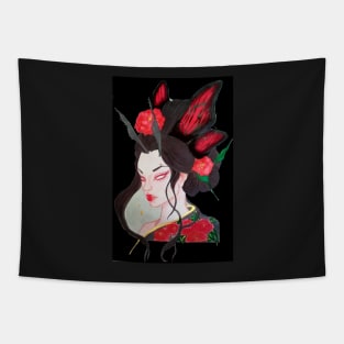 Lady Butterfly Tapestry