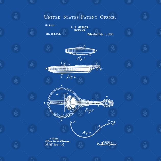 US Patent - Mandolin by Taylor'd Designs