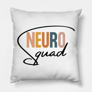 Neuro Squad, funny Neuro Pillow