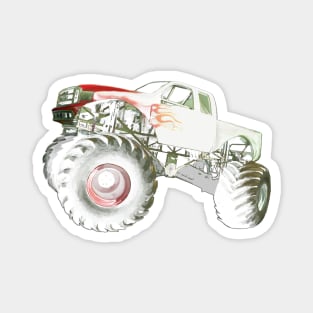 Monster Truck Lover Magnet