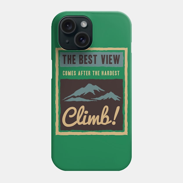 The Best View Phone Case by RadCoolguy